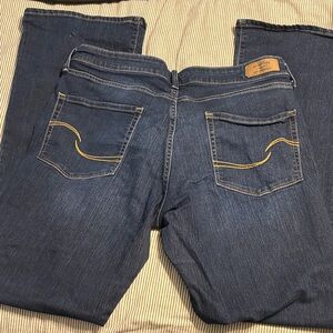 Signature by Levi Strauss Dark Blue Relaxed Jeans size 14L